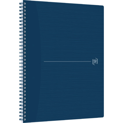 Oxford Spiralbuch Origins, DIN A4, kariert, blau