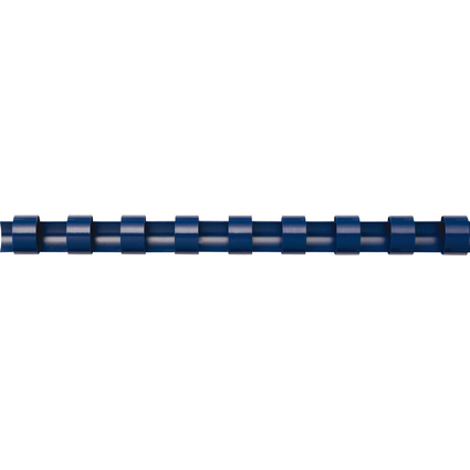 Fellowes Plastikbindercken, DIN A4, 21 Ringe, 10 mm, blau