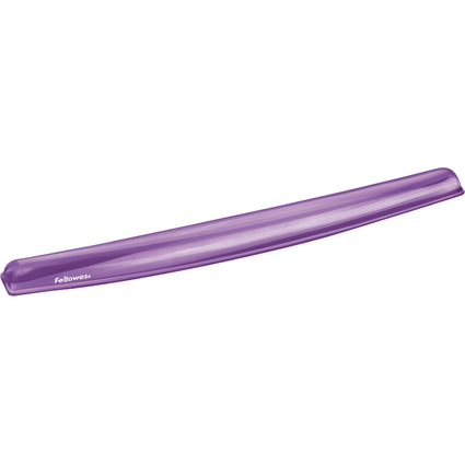 Fellowes Tastatur-Handgelenkauflage Crystals Gel, violett