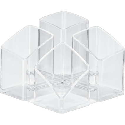 HAN Multiköcher SCALA, 4 Fächer, klar-transparent