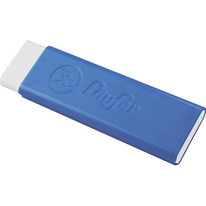 Läufer Kunststoff-Radierer Pocket 2, blau