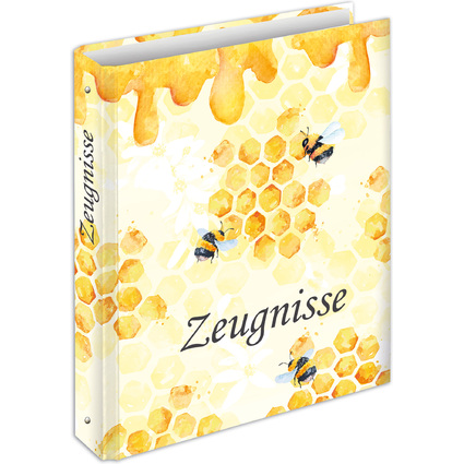 RNK Verlag Zeugnisringbuch "Honey", DIN A4