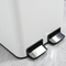 helit Tret-Abfalltrenner "the classy", 2 x 12 Liter, wei