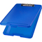 helit Klemmbrett mit Aufbewahrungsbox "the clip", A4, blau