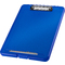 helit Klemmbrett mit Aufbewahrungsbox "the clip", A4, blau