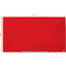 nobo Glas-Magnettafel Impression Pro Widescreen, 45", rot