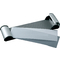 FRANKEN Türschild Clip, 180 x 60 mm - 1/2 A6, silber
