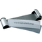 FRANKEN Türschild Clip, 180 x 60 mm - 1/2 A6, silber