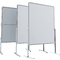 FRANKEN Standbeine für Tafel PRO, Aluminium, silber