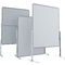FRANKEN Standbeine für Tafel PRO, Aluminium, silber