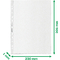 LEITZ Prospekthlle Recycle, A4, PP, genarbt, 0,10 mm