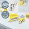 LEITZ Heftgerät- & Locher-Set Mini Nexxt WOW, gelb
