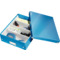LEITZ Organisationsbox Click & Store WOW, groß, blau