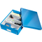 LEITZ Organisationsbox Click & Store WOW, groß, blau