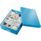LEITZ Organisationsbox Click & Store WOW, groß, blau