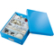 LEITZ Organisationsbox Click & Store WOW, groß, blau
