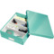 LEITZ Organisationsbox Click & Store WOW, groß, eisblau