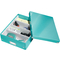 LEITZ Organisationsbox Click & Store WOW, groß, eisblau