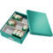 LEITZ Organisationsbox Click & Store WOW, groß, eisblau