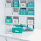 LEITZ Organisationsbox Click & Store WOW, groß, eisblau