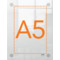 nobo Acryl-Plakatrahmen Premium Plus, DIN A5, glasklar