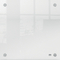 nobo Acryl-Wandtafel, (B)300 x (T)28 x (H)300 mm, glasklar