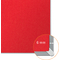 nobo Filztafel Impression Pro Widescreen, 70", rot