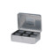 MAUL Geldkassette, silber, Maße: (B)250 x (T)191 x (H)90 mm