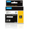 DYMO RHINO Polyester-Schriftband schwarz/weiß, 19 mm x 5,5 m