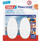 tesa Powerstrips Haken LARGE Oval, weiss