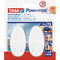tesa Powerstrips Haken LARGE Oval, wei