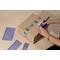 WEDO Schriftschablonen-Set, Schrifthöhen: 5 mm, 10 mm, 20 mm