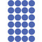 AVERY Zweckform Markierungspunkte, ablsbar, 18 mm, blau