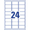 AVERY Zweckform wetterfeste Etiketten, 63,5 x 33,9 mm