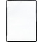 DURABLE Sichttafel SHERPA, DIN A4, Rahmen: schwarz