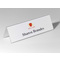 DURABLE Tisch-Namensschild, Dach-Form, aus Hartfolie