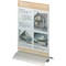 DURABLE Tischaufsteller PRESENTER, DIN A4, transparent