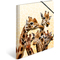 HERMA Eckspannermappe Exotische Tiere, A3, Giraffenfreunde
