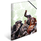 HERMA Eckspannermappe Exotische Tiere, A3, Affenbande