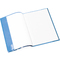 HERMA Heftschoner, DIN A4, aus PP, transparent-blau