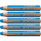 STABILO Multitalentstift woody 3 in 1, rund, mittelblau