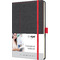 sigel Notizbuch Conceptum Design Casual, DIN A5, grau/rot