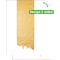 sigel Design-Papier "Golden brush stroke", DIN A4, 200 g/qm