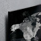 sigel Glas-Magnettafel Artverum "World Map", 910 x 460 mm