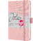 sigel Taschenkalender Jolie Feel 2026, Textil, A6, rosa