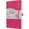 sigel Buchkalender Jolie Flair 2026, Kunstleder, A5, fuchsia