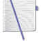 sigel Notizbuch Jolie Flair, Kunstleder, DIN A6, violett