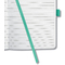 sigel Notizbuch Jolie Flair, Kunstleder, DIN A5, mint