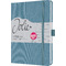 sigel Notizbuch Jolie Feel, Textil, DIN A5, liniert, blau