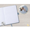 sigel Notizbuch Jolie Feel, Textil, DIN A5, liniert, lila